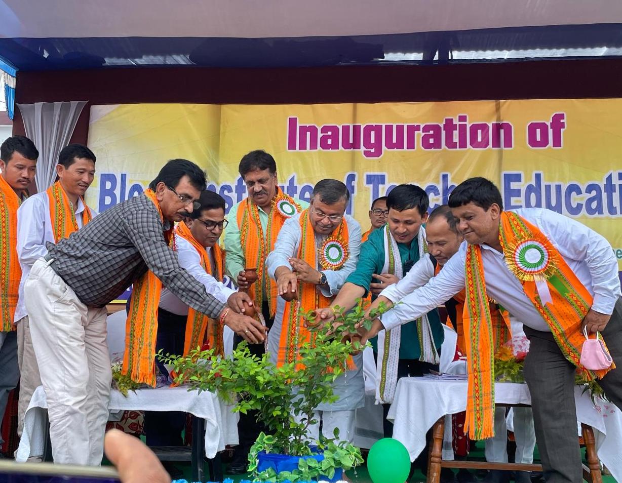 ‘BITE’ teacher training center was inaugurated on Monday at Ganda Tuisa in Dhalai district