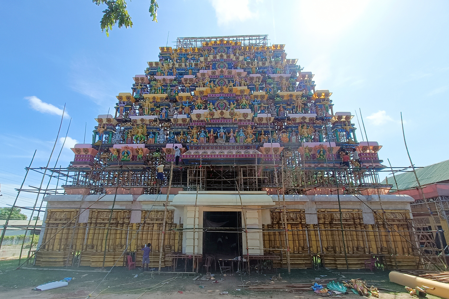 work in progress at Bharat Ratna Sangha