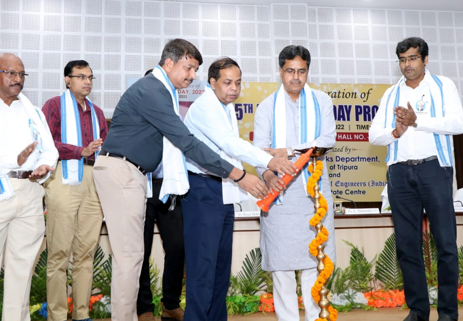 Chief Minister at the 55th ‘Engineer’s Day’ celebration program at Pragya Bhaban