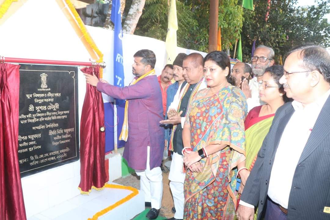 রাজ্যে ৬০ কোটি টাকার ক্রীড়া পরিকাঠামো তৈরীর কাজ এগিয়ে চলেছে ঃ ক্রীড়ামন্ত্রী
