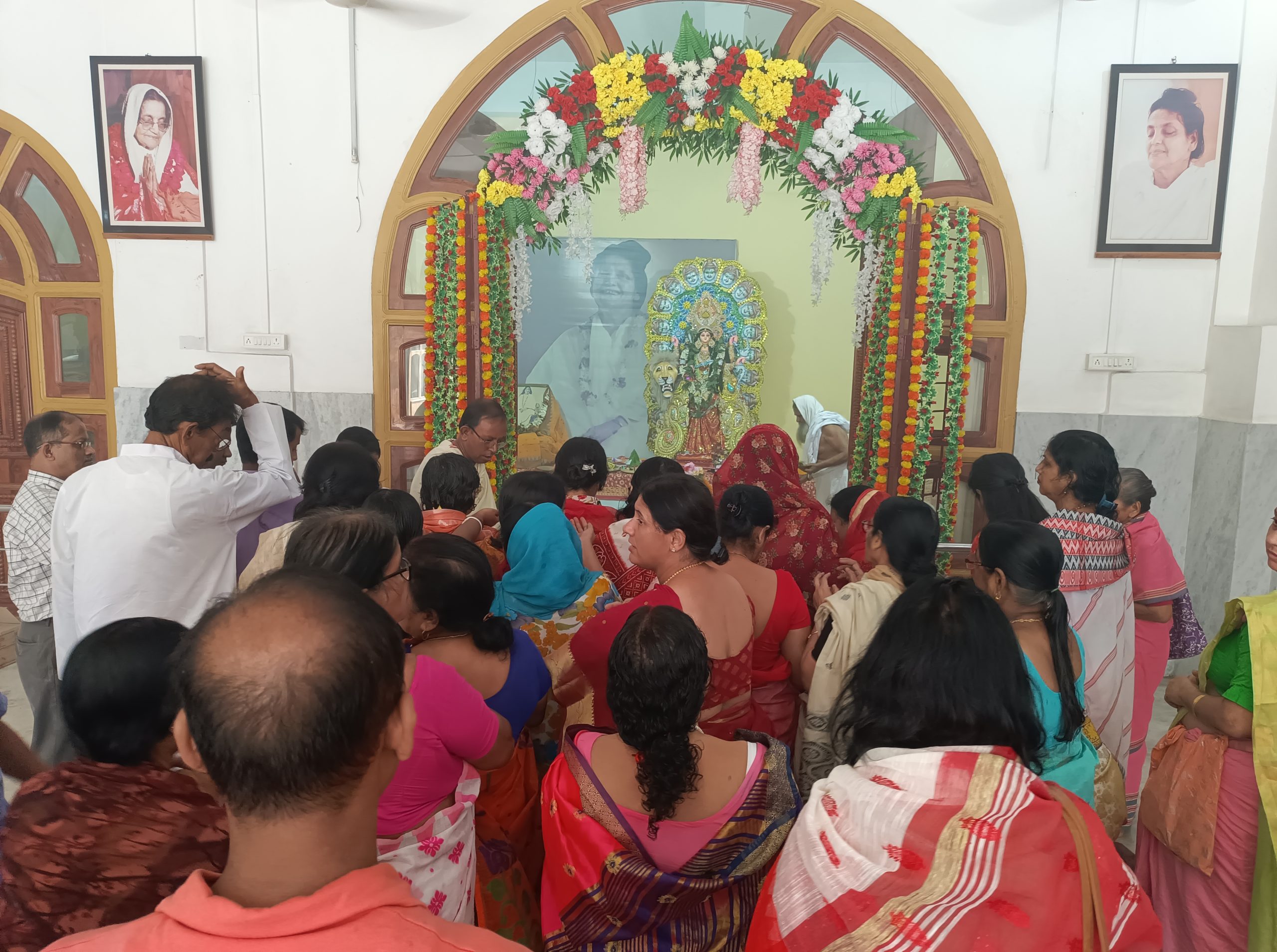 🚨Jagatdhatri Puja at Anandamayi Kalibari🚨