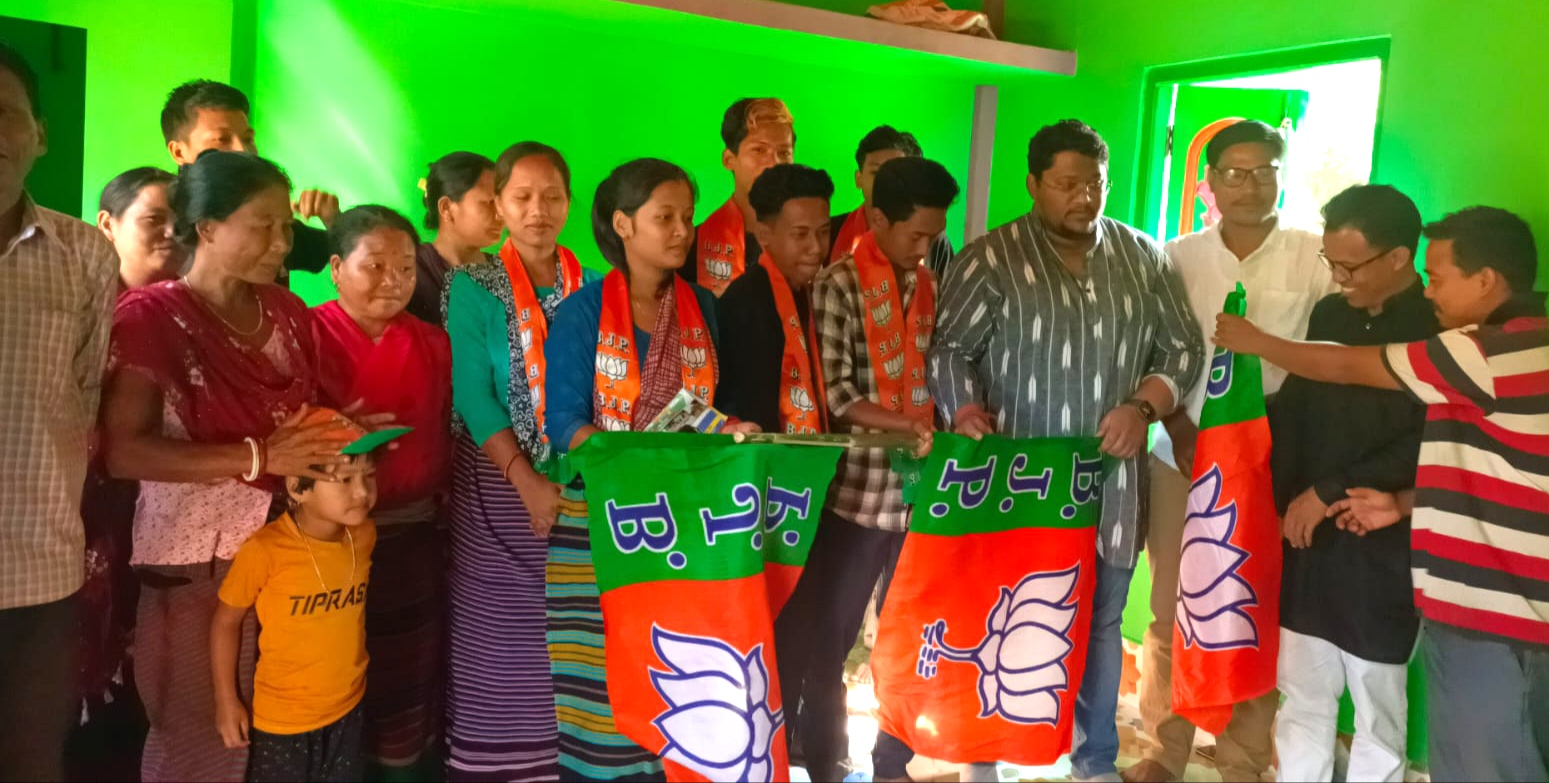 BJP’s joining meeting at Simna