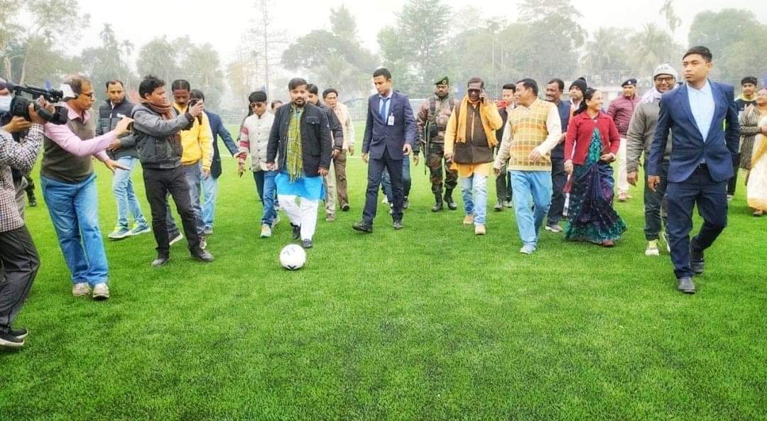 🧧🚨খেলাধুলার মান উন্নয়নে পরিকাঠামোগত উন্নয়নে সরকার অগ্রাধিকার দিয়েছে ঃ ক্রীড়ামন্ত্রী