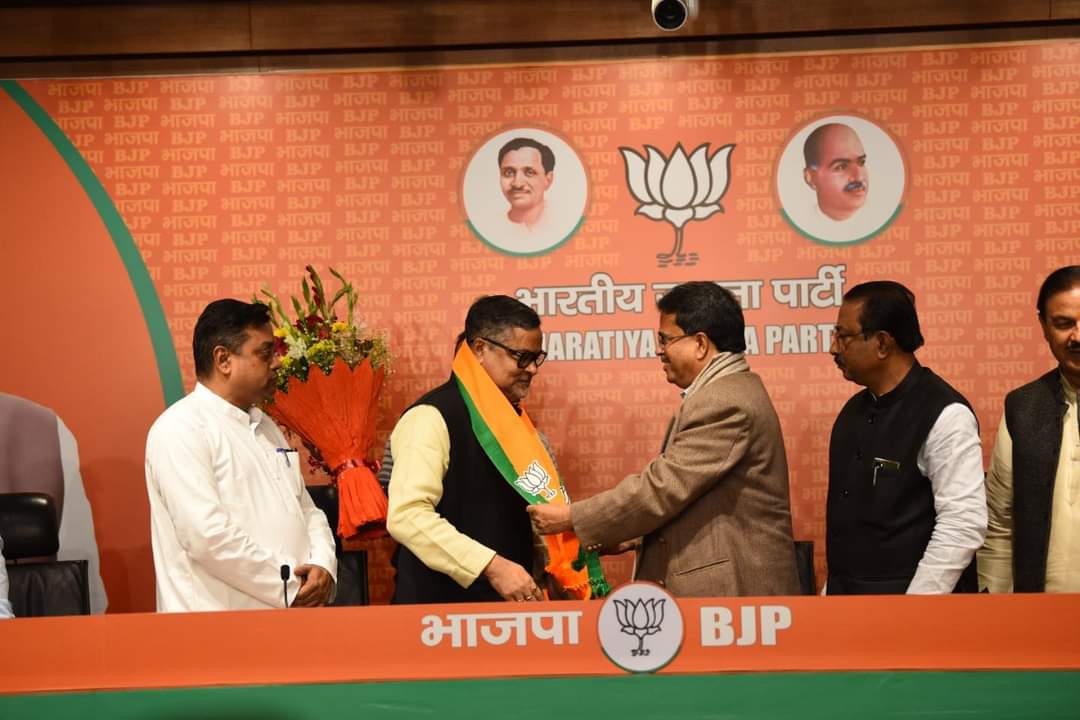 🚨🧧Today in Delhi CPIM MLA Md Mobswar Ali and former Congress MLA Subal Bhowmik joined the Bharatiya Janata Party