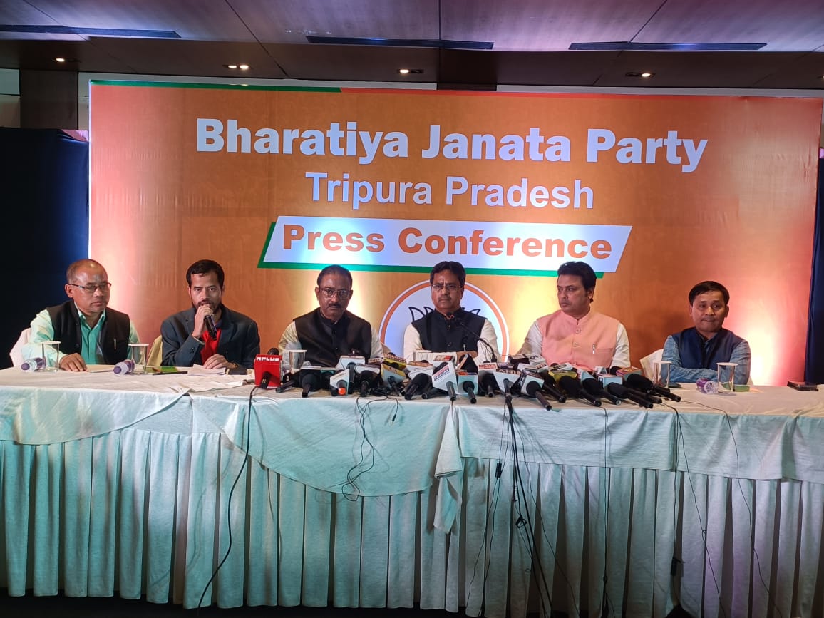 🚨🧧🧧🚨 BREAKING NEWS 🧧 🚨 The BJP-IPFT alliance remains intact!!