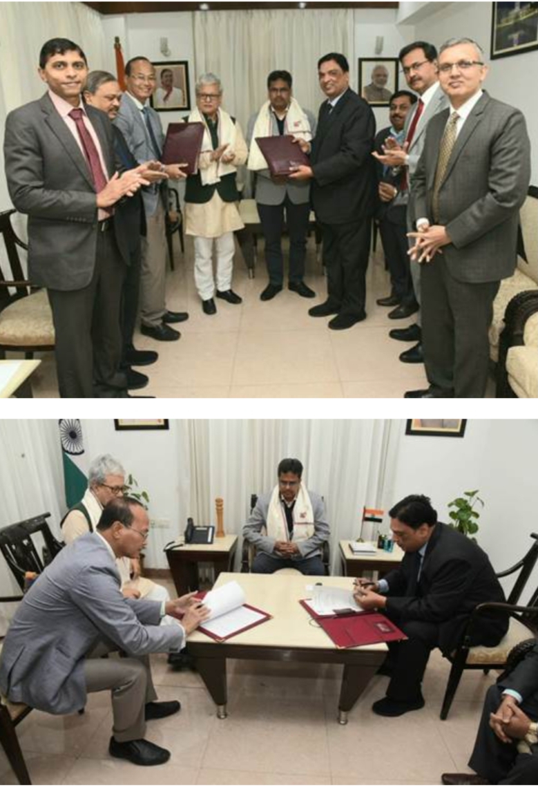 🧧🚨NTPC REL signs MoU with Government of Tripura for collaboration in Renewable Energy Development