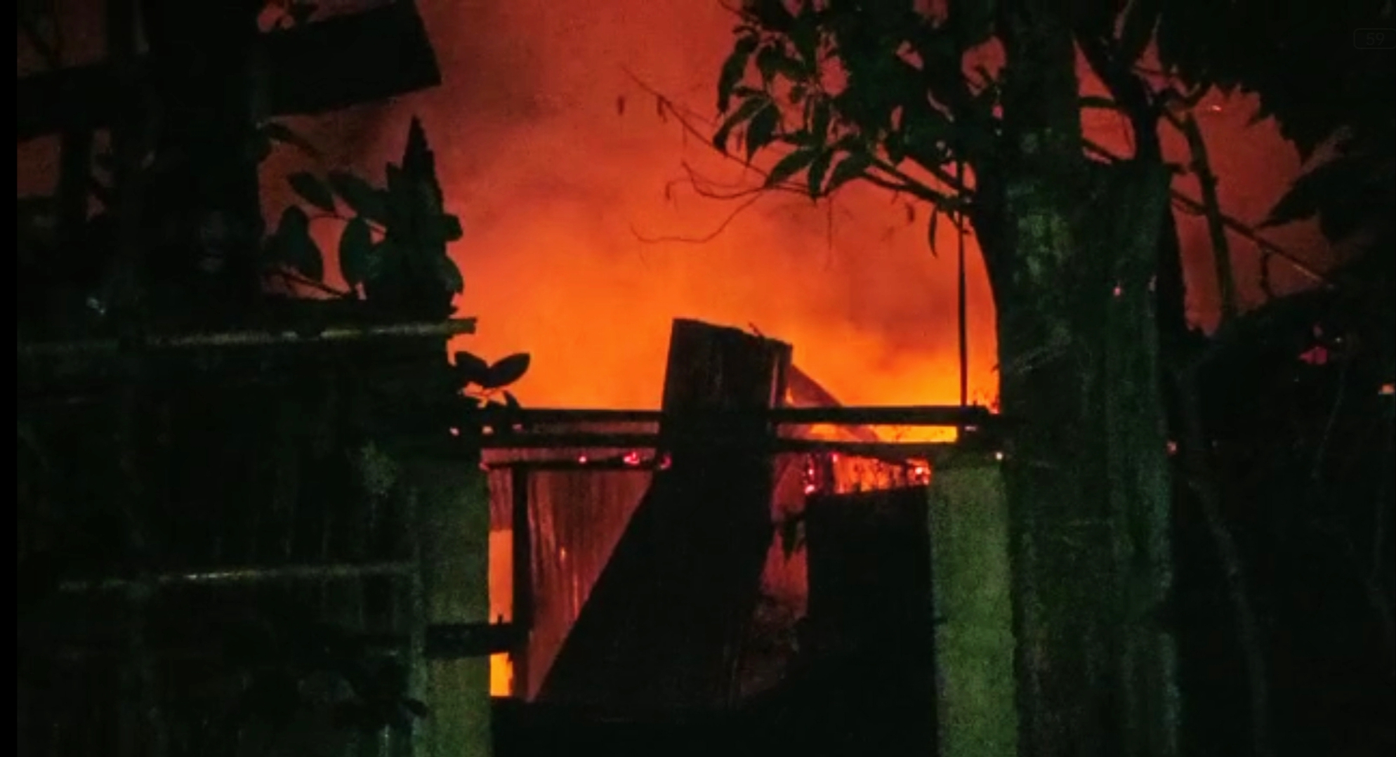 🚨🧧On Wednesday late night, there was a commotion surrounding a vandalized fire at Nantu Debnath’s house in Jangalia area under Bishalgarh police station. He fell asleep with his wife and two children. Suddenly he saw a fire in the house. There is no road for fire engines to enter the area. As a result, it was not possible to bring the fire. All the things in the house are burnt to ashes. Everything is over. A few days ago, Deepal Sharma’s house in this area also caught a mysterious fire at night. Within a few days, the mysterious fire in two houses has created a sensation in the area