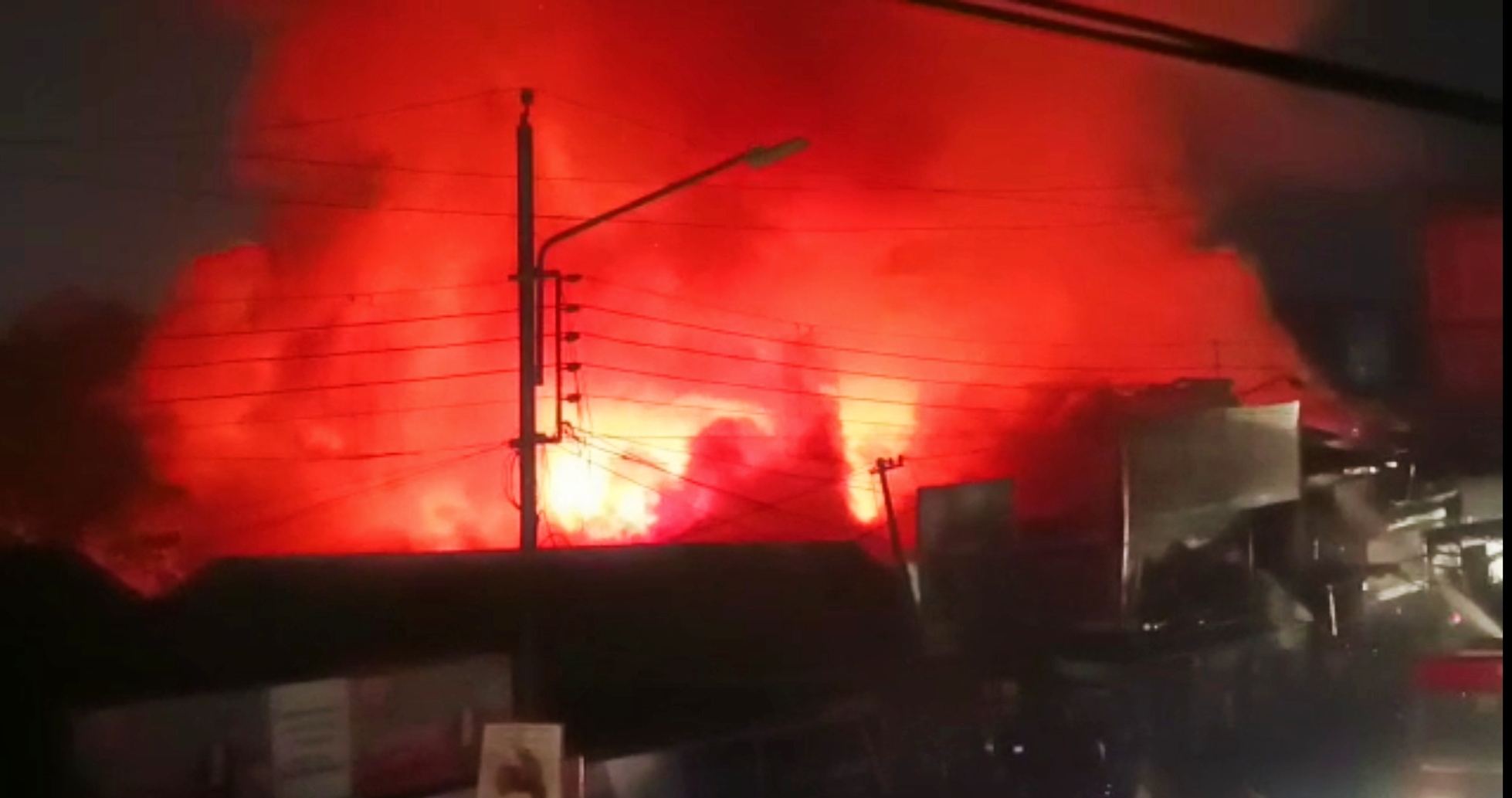 🧧🚨Lake Chowmuhani Bazar caused extensive damage in  fire