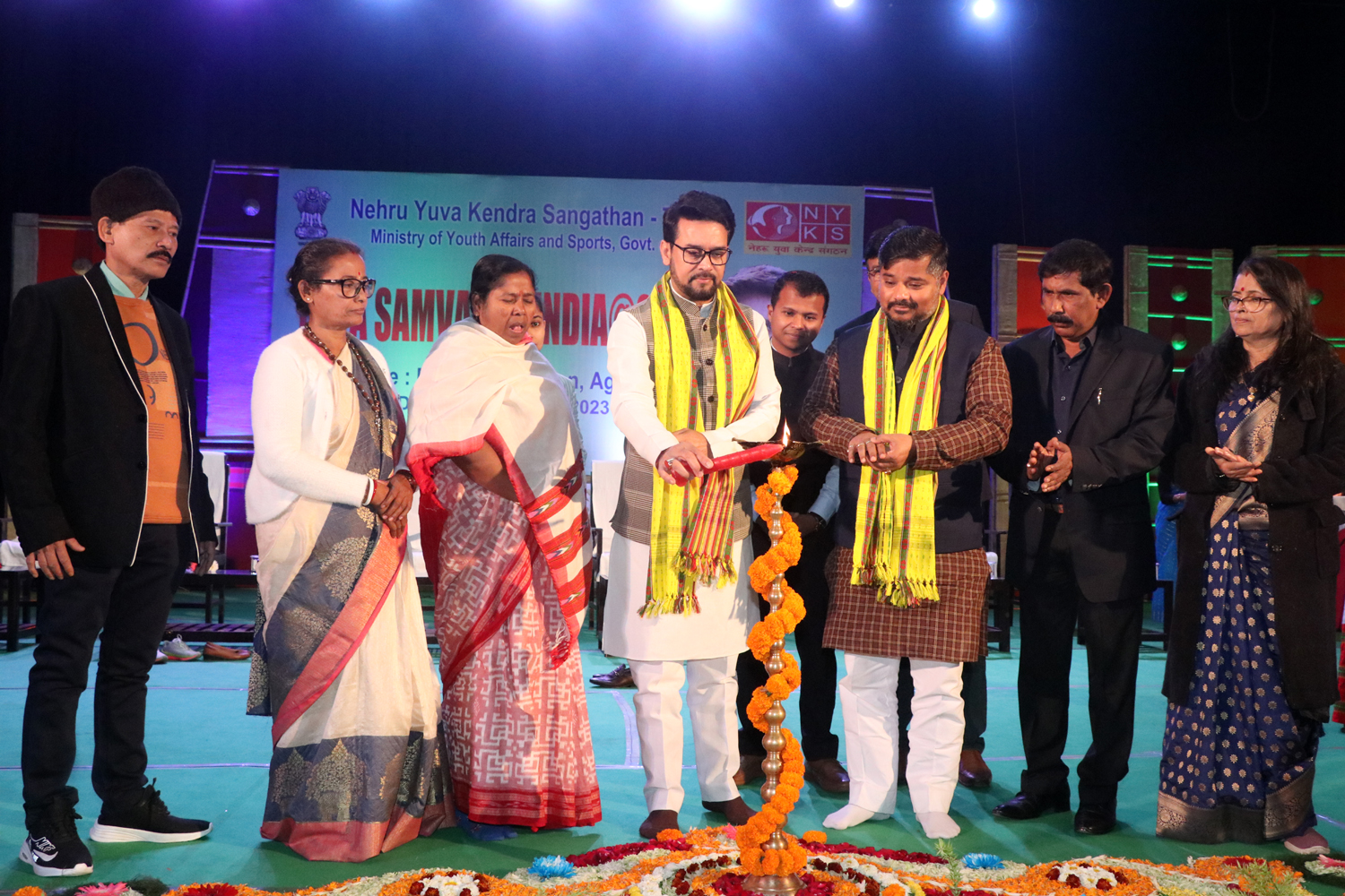 🚨🧧যুব সমবাদ-ইন্ডিয়া @ 2০৪৭ শীর্ষক অনুষ্ঠান ‘ভবিষ্যতের ভারত’-কি রকম হবে তা দেশের যুব শক্তিকেই  বিচার করতে হবে : কেন্দ্রীয় যুব বিষয়ক ও ক্রীড়া মন্ত্রী
