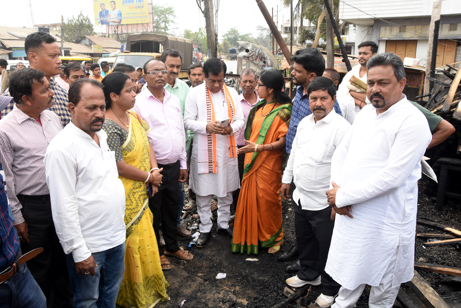 🧧🚨The government has extended a helping hand to those affected by the fire