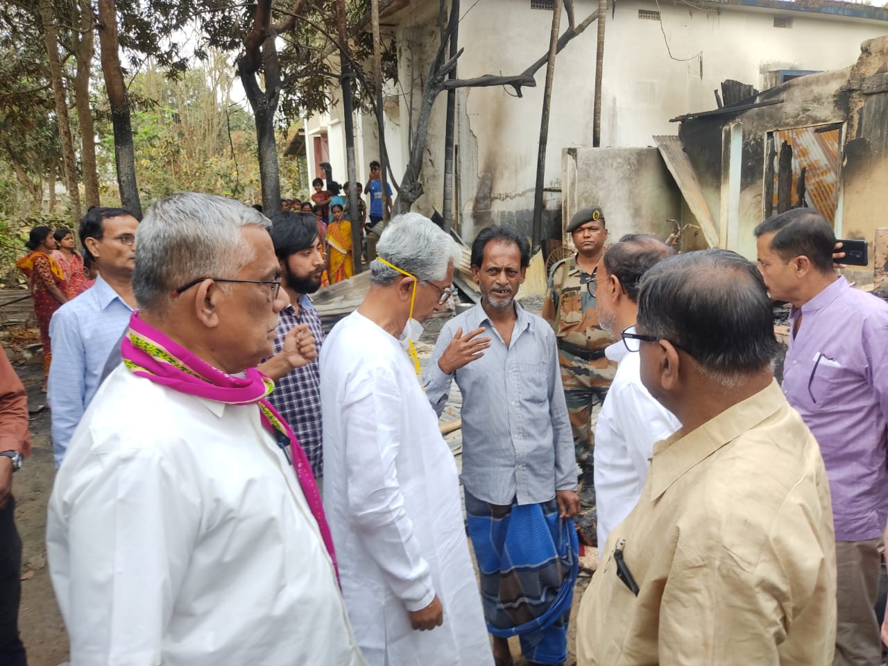 🚨🧧Bam-grace leadership in visiting the affected areas