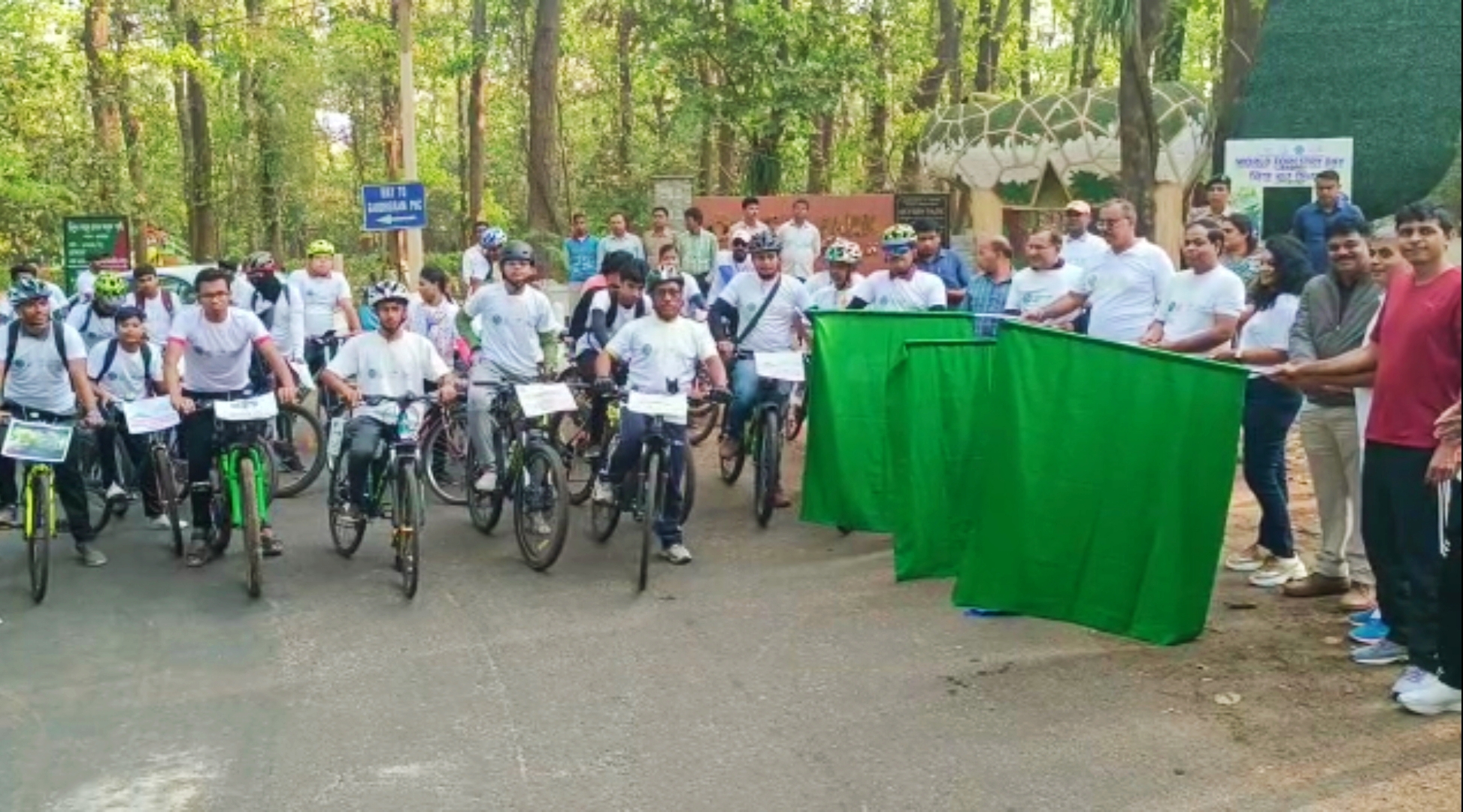 🚨🧧Bicycle rally on World Forest Day!