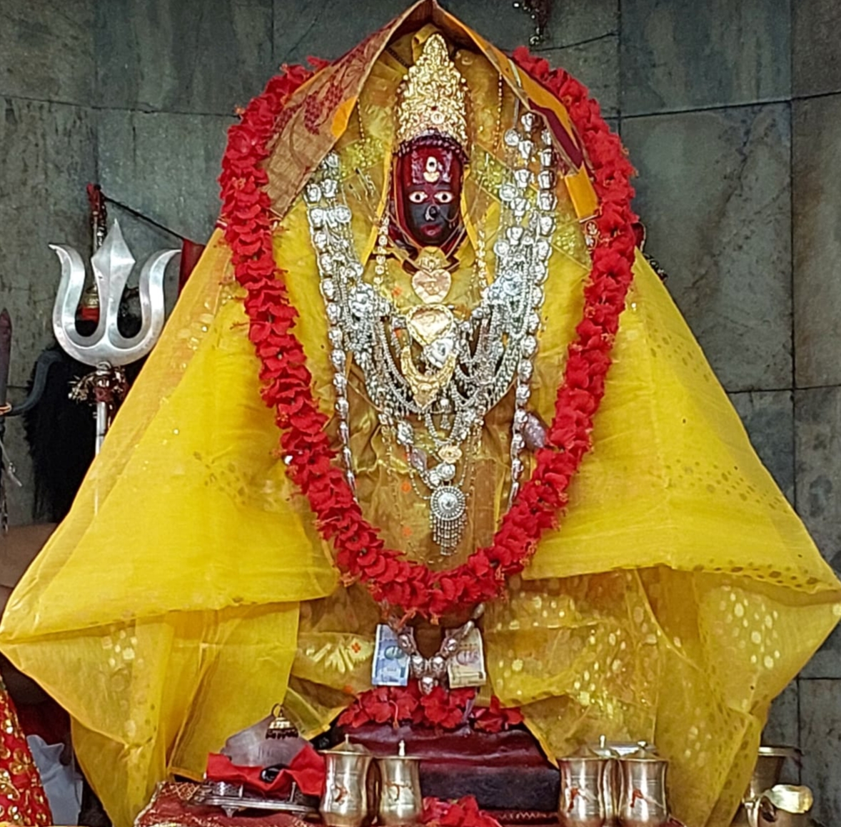 🧧🚨 Idol of Tripura Sundari Ma on Wednesday 🧧🚨