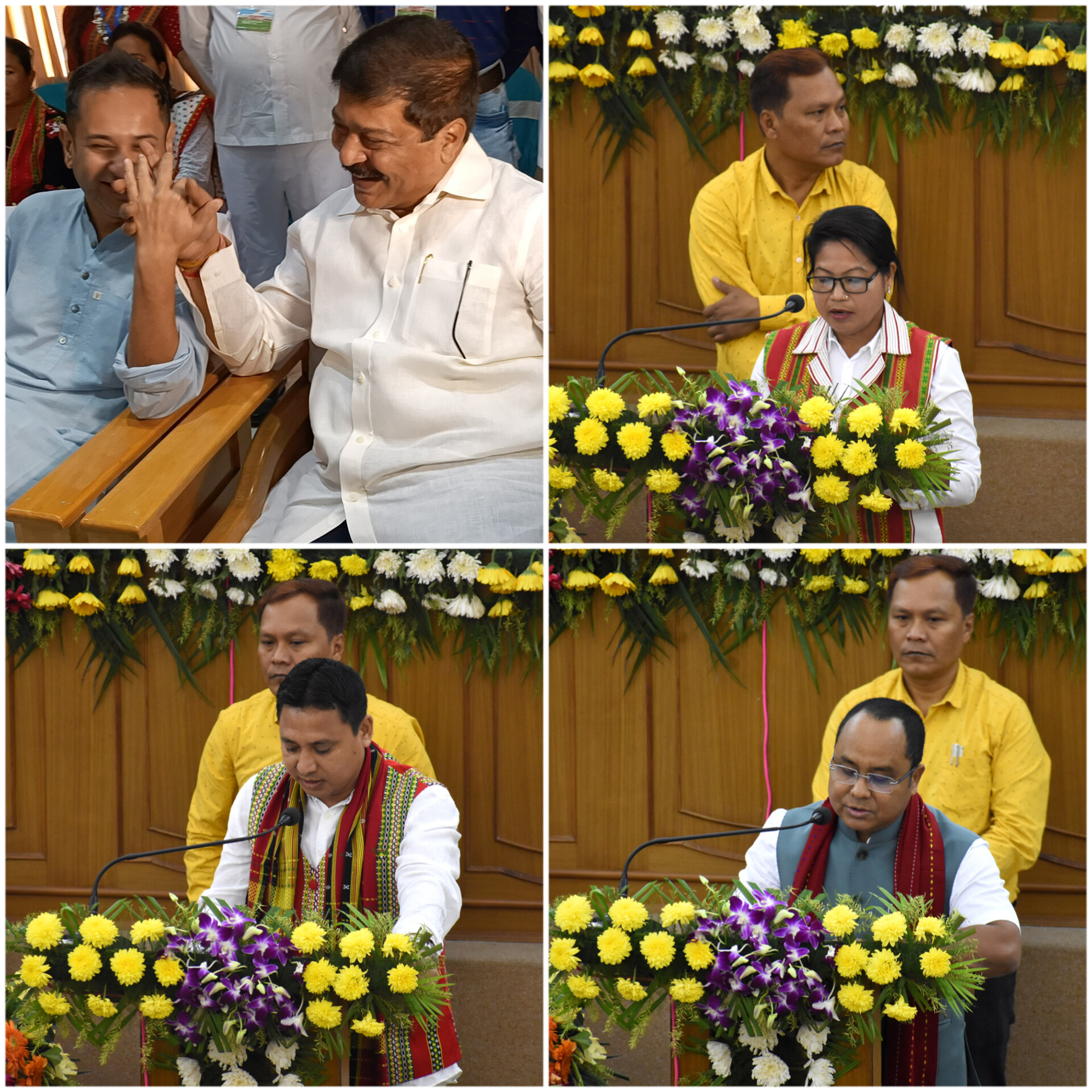 🚨🧧The oath-taking ceremony of MLAs is complete