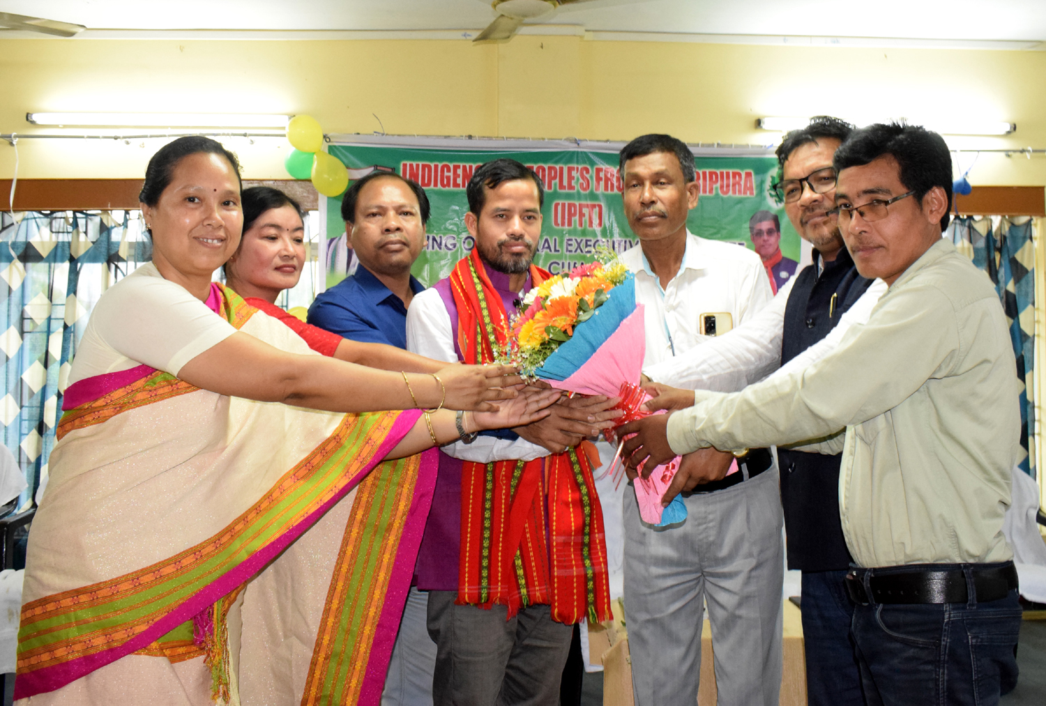 🧧🚨IPFT felicitates Shuklacharan Nowatia