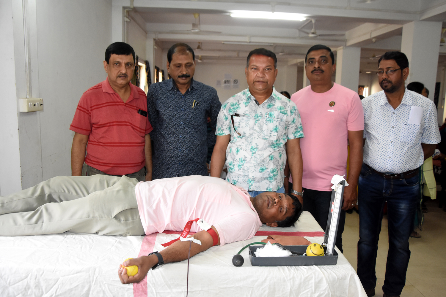 🚨🧧Mega blood donation camp organized by sports council