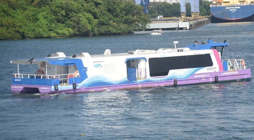 🧧🚨India’s first water metro was launched in Kochi