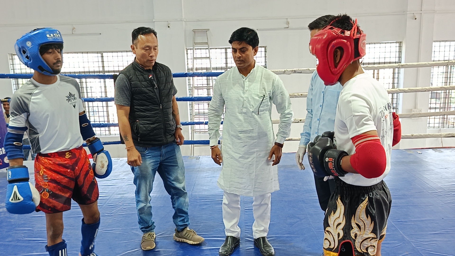 আগরতলায় উত্তর পূর্ব ভারত মুয়াইথাই এবং কে১ চ্যাম্পিয়নশিপ