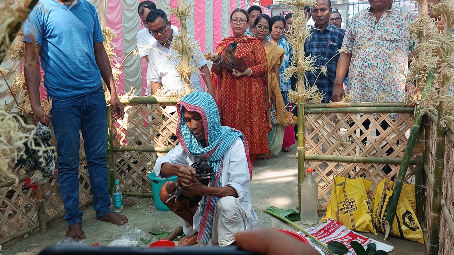 রাজ্যে ঘটা করে গড়িয়া পূজা অনুষ্ঠিত