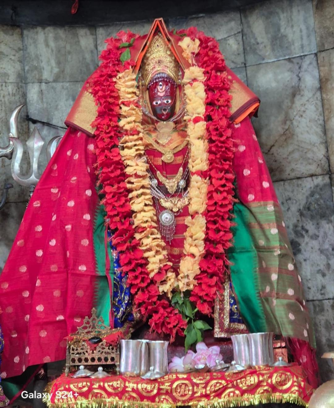 Tripura Sundari Ma on Tuesday