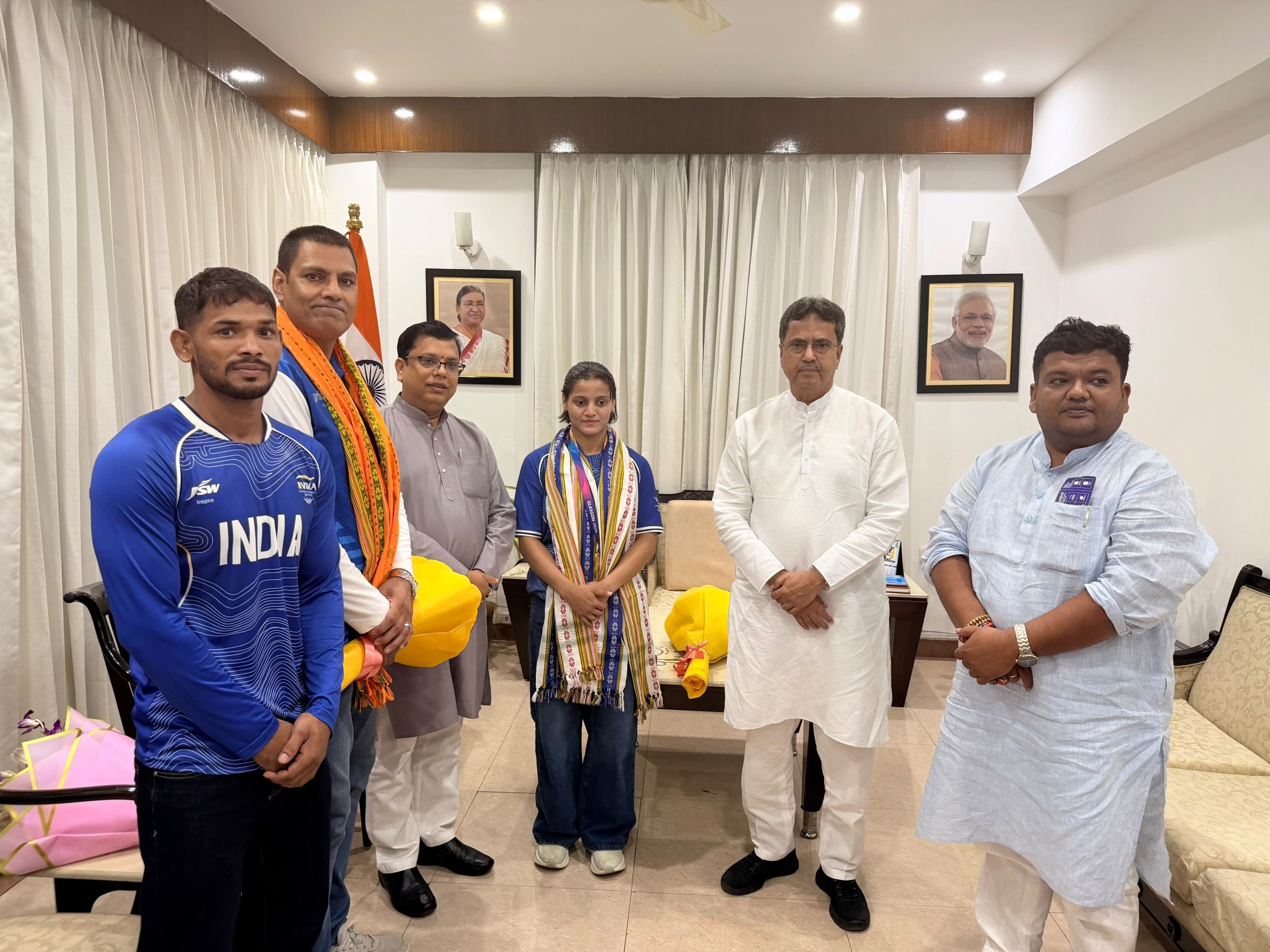 CM CONGRATULATES ASMITA DEY ON HISTORIC JUDO GOLD AT COMMONWEALTH GAMES